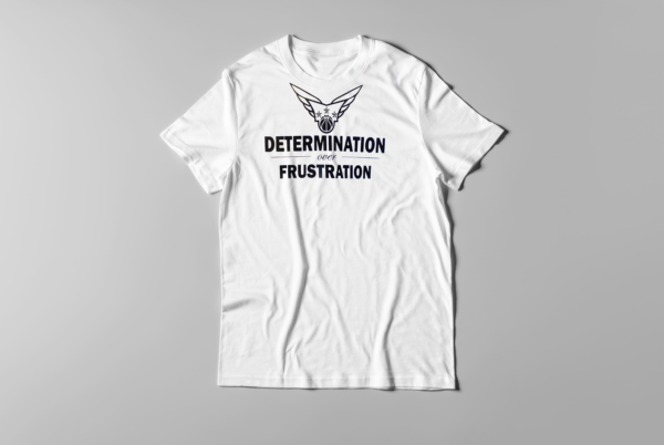 Future Legendary Youth White Determination Over Frustration Tee